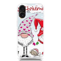 Merry Christmas, Christmas, Cute, Red, Merry, Gnomes Iphone 16 Tpu Uv Print Case by kyorashop23