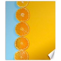 Orange, Slices, Fruit, Citrus Canvas 20  X 24  by kyorashop23