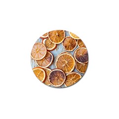 Orange, Slices, Fruits, Citrus Golf Ball Marker (10 Pack) by kyorashop23