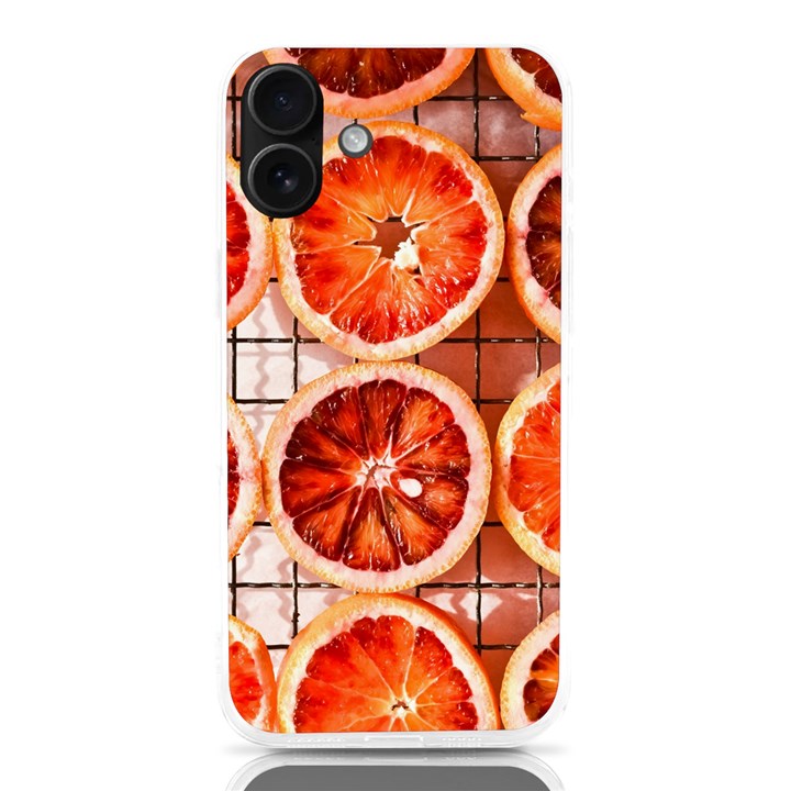 orange, Fruit, Citrus iPhone 16 Plus TPU UV Print Case