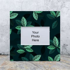 Foliage White Box Photo Frame 4  X 6  by HermanTelo