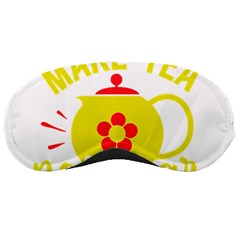 Make Tea Not War  Sleep Mask by ConteMonfrey