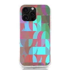 Geometric Ocean Purple Blue Pink Iphone 16 Pro Max Tpu Uv Print Case by ConteMonfrey