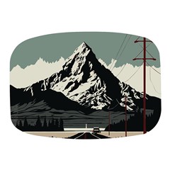 Mountains Mini Square Pill Box by Salmanaz77