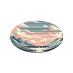 Artwork Painting Sculpture Nature Sticker Oval (10 pack) Front