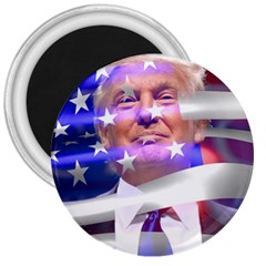 Donald Trump Flag 3  Magnets by vintagetrump