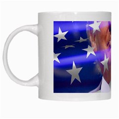 Donald Trump Flag White Mug by vintagetrump