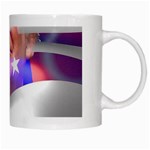 Donald Trump Flag White Mug Right