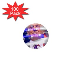 Donald Trump Flag 1  Mini Magnets (100 Pack)  by vintagetrump