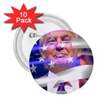 Donald Trump Flag 2.25  Buttons (10 pack)  Front