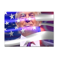 Donald Trump Flag Sticker A4 (10 Pack) by vintagetrump