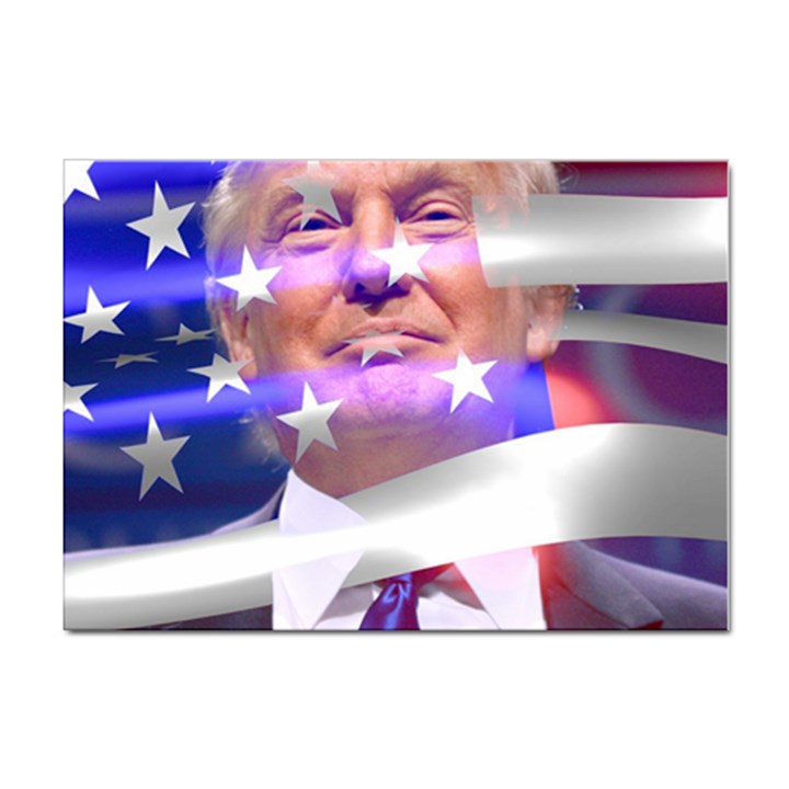 Donald Trump Flag Sticker A4 (100 pack)