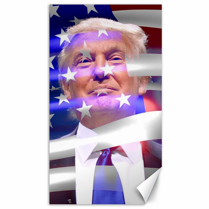 Donald Trump Flag Canvas 40  x 72 