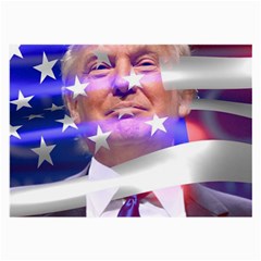 Donald Trump Flag Large Glasses Cloth by vintagetrump