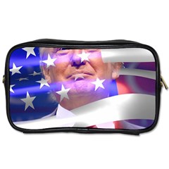 Donald Trump Flag Toiletries Bag (two Sides) by vintagetrump