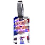 Donald Trump Flag Luggage Tag (two sides) Back