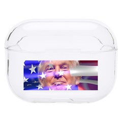 Donald Trump Flag Hard Pc Airpods Pro Case by vintagetrump