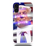 Donald Trump Flag iPhone 16 Plus TPU UV Print Case Front