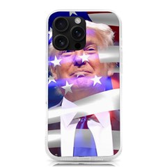 Donald Trump Flag Iphone 16 Pro Max Tpu Uv Print Case by vintagetrump