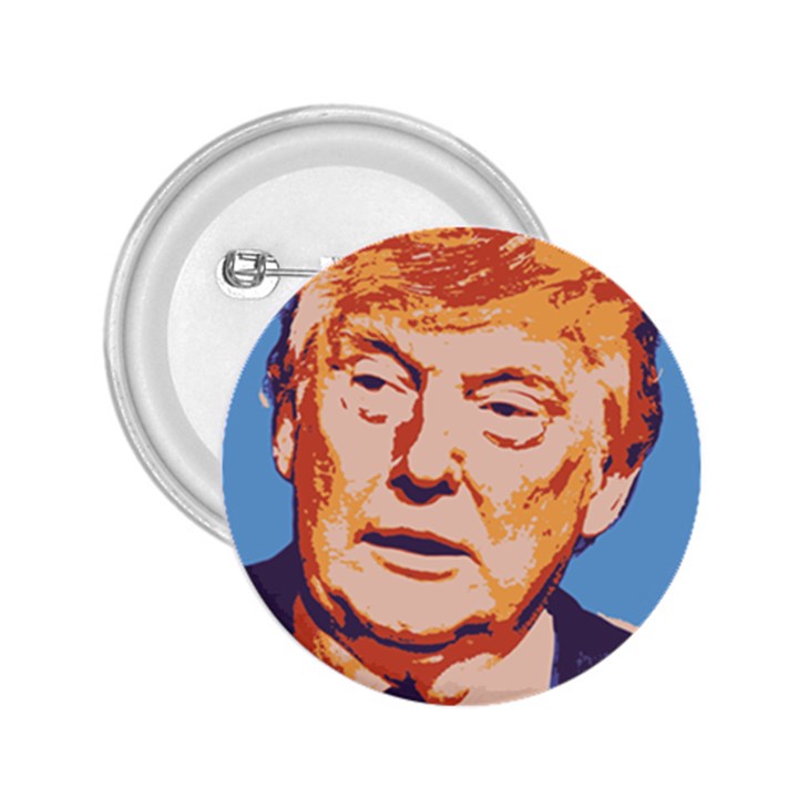 Orange Donald Trump 2.25  Buttons