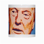 Orange Donald Trump White Mug Center