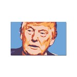 Orange Donald Trump Sticker Rectangular (10 pack) Front