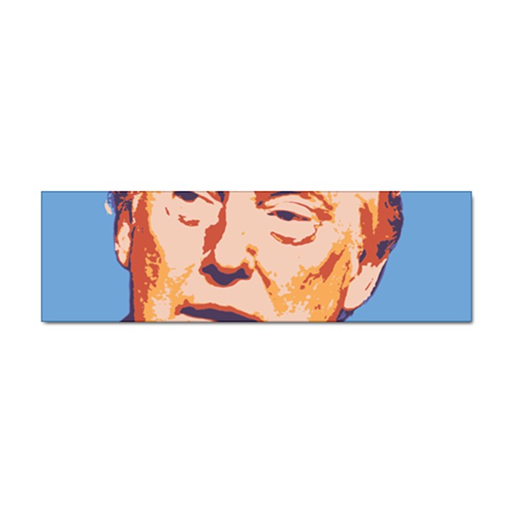 Orange Donald Trump Sticker Bumper (100 pack)