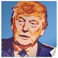 Orange Donald Trump Canvas 12  X 12  by vintagetrump