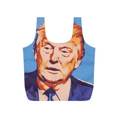 Orange Donald Trump Full Print Recycle Bag (s) by vintagetrump