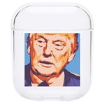 Orange Donald Trump Hard PC AirPods 1/2 Case Front