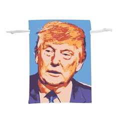 Orange Donald Trump Lightweight Drawstring Pouch (s) by vintagetrump