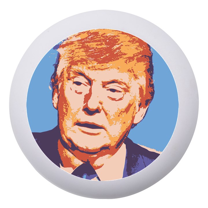 Orange Donald Trump Dento Box with Mirror