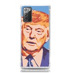 Orange Donald Trump Samsung Galaxy Note 20 TPU UV Case Front