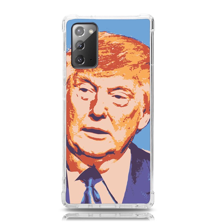 Orange Donald Trump Samsung Galaxy Note 20 TPU UV Case