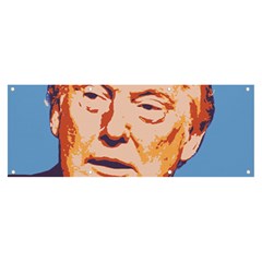 Orange Donald Trump Banner And Sign 8  X 3  by vintagetrump