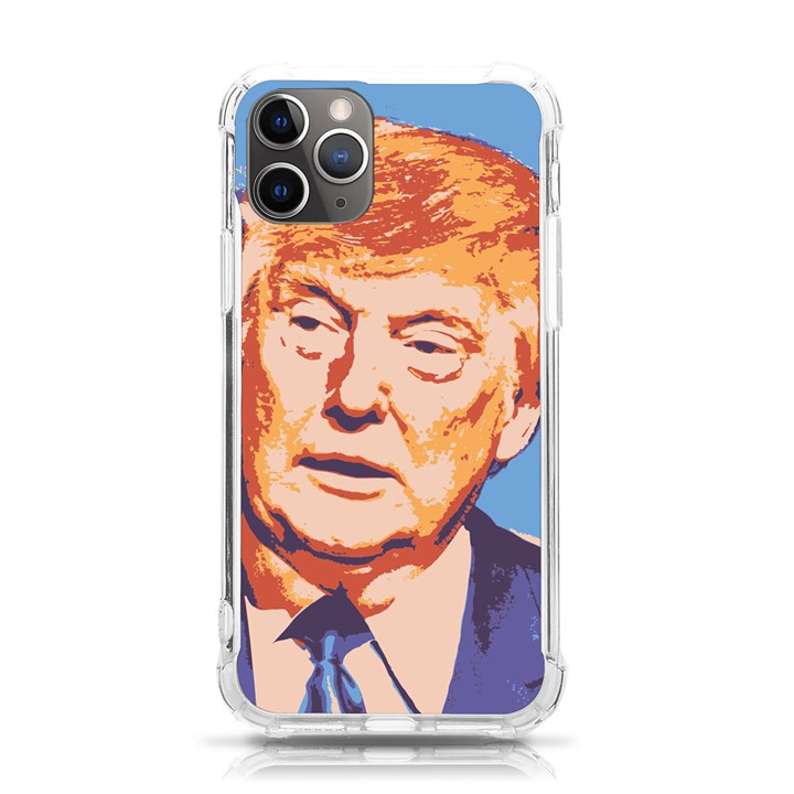 Orange Donald Trump iPhone 11 Pro 5.8 Inch TPU UV Print Case