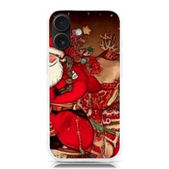 Christmas Art Iphone 16 Tpu Uv Print Case by myclothy