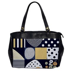 Geometric Design 10 Oversize Office Handbag by myclothy