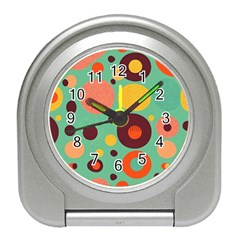 Geometric Design 11 Travel Alarm Clock by myclothy