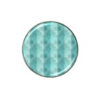 Geometric Design 14 Hat Clip Ball Marker Front