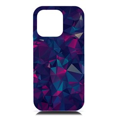 Turquoise Abstract Black Galaxy Pattern Turquoise Iphone 16 Pro Max Black Uv Print Pc Hardshell Case by Bedest