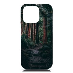 Forest Jungle Trees Tropics Iphone 16 Pro Max Black Uv Print Pc Hardshell Case by Bedest