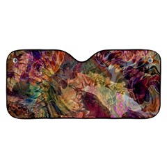 Blended Symmetry Car Windshield Sunshade by kaleidomarblingart