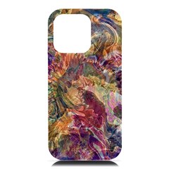 Blended Symmetry Iphone 16 Pro Max Black Uv Print Pc Hardshell Case by kaleidomarblingart