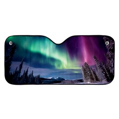 Northern Lights Aurora Night Nature Car Windshield Sunshade by Posterlux