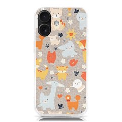 Pet Animal 02 Iphone 16 Tpu Uv Print Case by myclothy