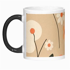 Minimalist Pattern With Simple Lines,flower And Shapes, Creating A Clean And Modern Morph Mug by myclothy