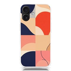 Minimalist Pattern With Simple Lines And Shapes, Creating A Clean And Modern Aesthe Iphone 16 Tpu Uv Print Case by myclothy