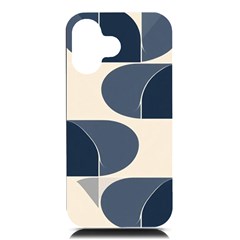 A Minimalist Pattern With Simple Lines And Shapes, Creating A Clean And Modern Aesthetic 04 Iphone 16 Black Uv Print Pc Hardshell Case by myclothy