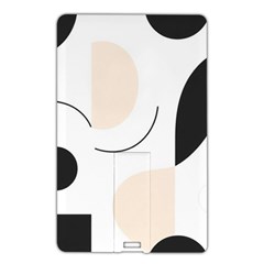 A Minimalist Pattern With Simple Lines And Shapes, Creating A Clean And Modern Aesthetic 05 Name Card Style Usb Flash Drive by myclothy